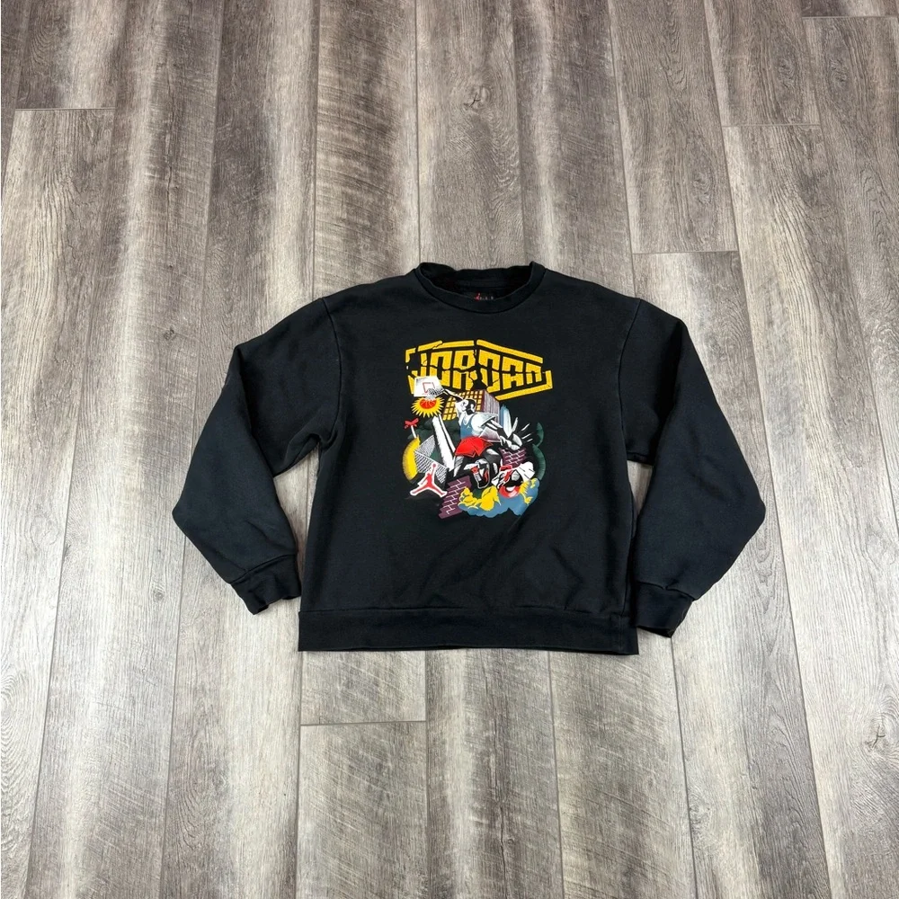 Air Jordan Black‎ Crewneck Sweater